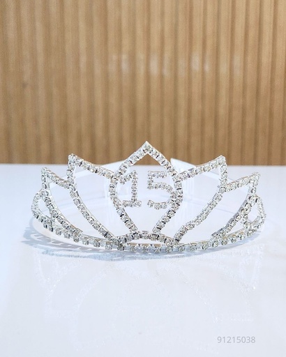 [HHL-7272S] TIARAS CORONAS PLATEADA (HHL-7272S)