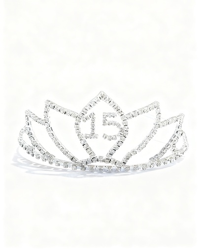 [HHL-7272S] TIARAS CORONAS PLATEADA (HHL-7272S)