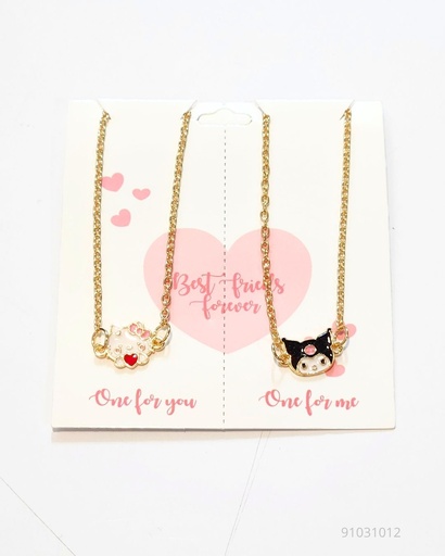 [YNK-2426] COLLARES BEST FRIENDS SANRIO SET DE 2