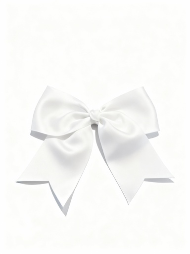 [SBW-0038W] MAXI LAZOS BLANCO (19 CM)