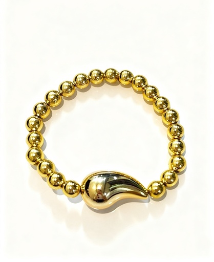 [RBT-2084GS] PULSERAS BALINES GOTA