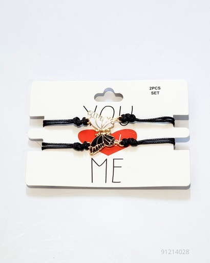 [RBT-2188R] PULSERAS HILOS MARIPOSA