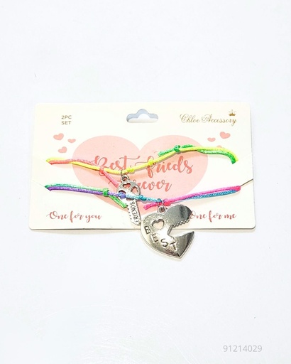 [RBT-2187R] PULSERAS HILO BEST FRIENDS