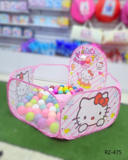 [RZ-475] CARPAS PISCINA PELOTAS HELLO KITTY (120X38CM)