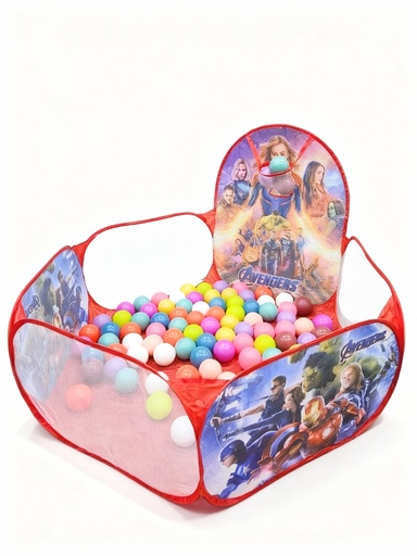 [RZ-478] CARPAS PISCINA PELOTAS AVENGERS (120X38 CM)