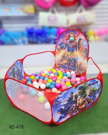 [RZ-478] CARPAS PISCINA PELOTAS AVENGERS (120X38 CM)