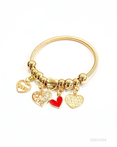 [YBT-5275] PULSERAS PANDORAS CORAZON 