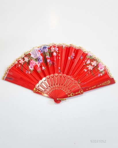 [KNV-2953] ABANICOS ENCAJE FLORES