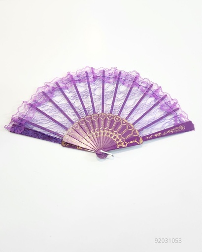 [KNV-3198] ABANICOS ENCAJE COLORES