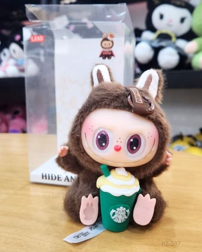 [RZ597] LLAVERO LABUBU STARBUCKS COLECCIONABLE