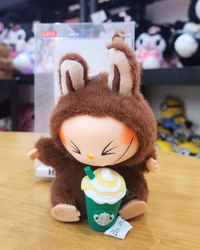 [RZ597] LLAVERO LABUBU STARBUCKS COLECCIONABLE 