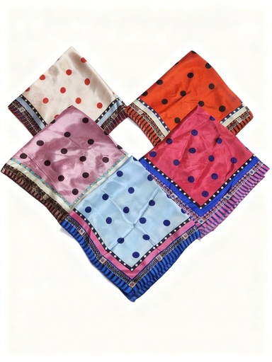 [SCA-318] PAÑOLETA LUNARES COLORES 50X50