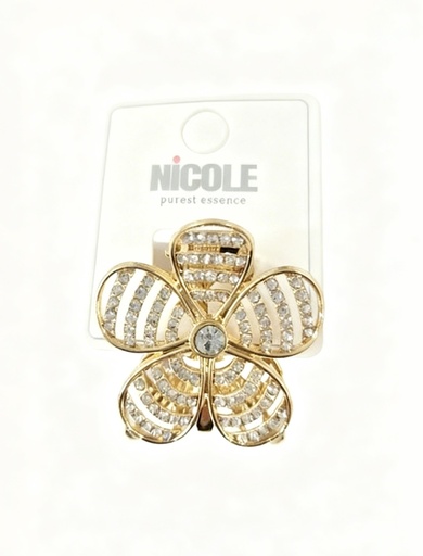 [QW2268] GANCHETA FLOR 