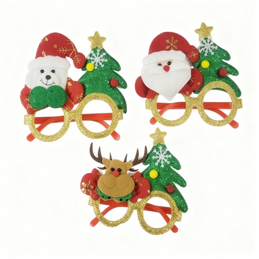 [HL-8646] LENTES NAVIDAD SURTIDOS