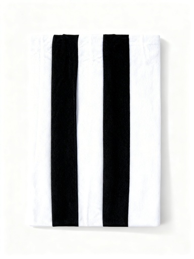 [KHR-0893BW] BANDANA LISA X 4 B/N