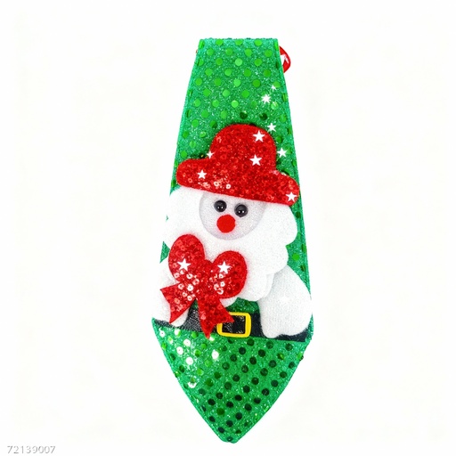 [ETC-1565] CORBATA NAVIDAD BUFANDA UNICOLOR   