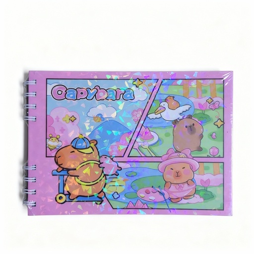 [2465] LIBRETA CAPYBARA COLORING BLOK