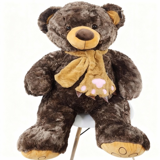 [021975] PELUCHES OSO CON HUELLA 80CM