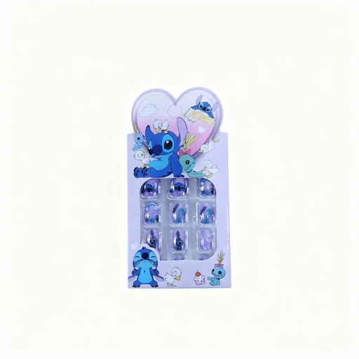 [PV-2226] KIT DE UÑAS STITCH PARA NIÑA 