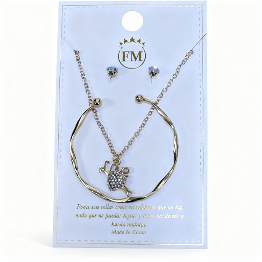 [EG3256] SET COLLAR Y PULSERA