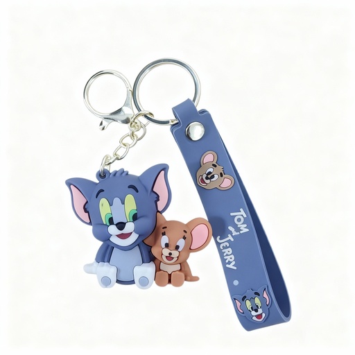 [4487-19] LLAVERO PERSONAJE TOM Y JERRY GRANDE