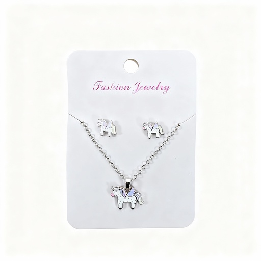 [MS-420] COLLAR NIÑA UNICORNIO