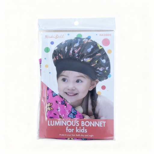 [NK3600] GORRO SATIN DE NIÑA MARIPOSAS