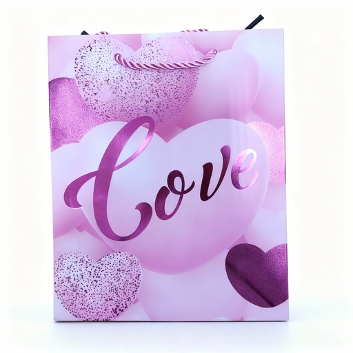 [2831S-2] BOLSA DE REGALO LOVE MEDIANA