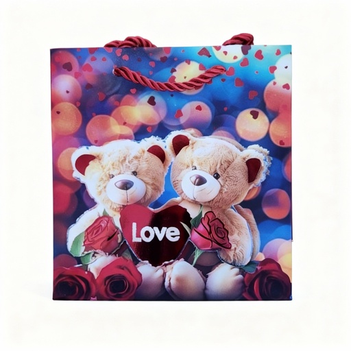 [768] BOLSA DE REGALO PQ OSO LOVE