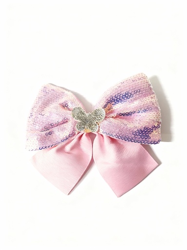 [SUKL408] MAXI LAZO LENTEJUELAS MARIPOSA 