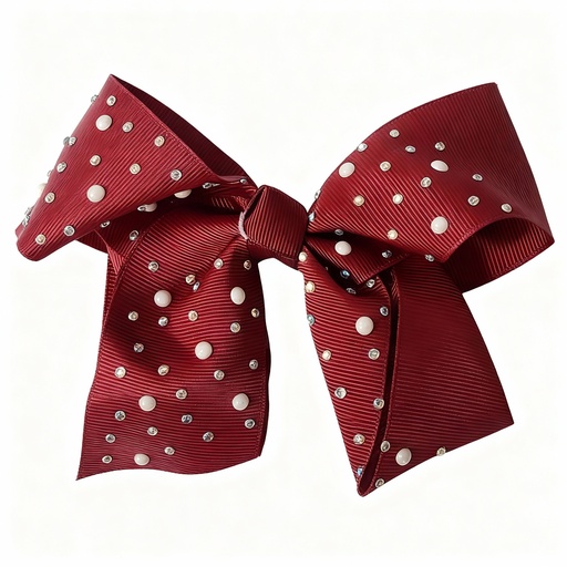 [SUKL422] MAXI LAZO CON PERLAS 