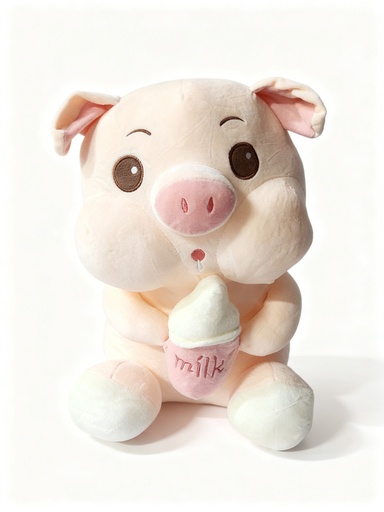 [CS100] PELUCHE CERDITO MILK 40CM