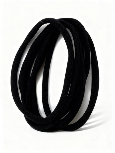 [YHR-1241B] BANDANA LIGA NEGRA X6