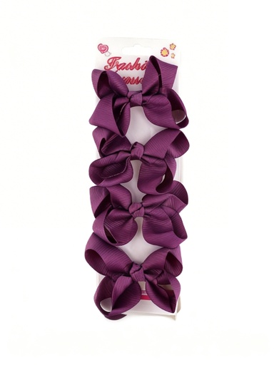 [MKC-1203F12] SET GANCHO LAZO COLOR OSCURO X4