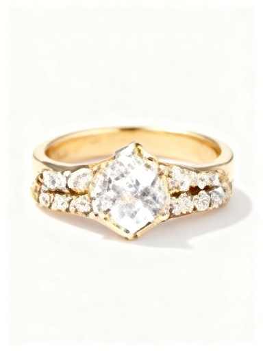 [MRN-0894] ANILLO ACERO BRILLANTE X2