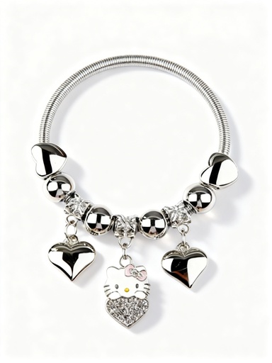 [YBT-5580] PULSERA PANDORA NIÑA HELLO KITTY