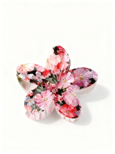 [YCP-3744] GANCHETA ACRILICA FLORES