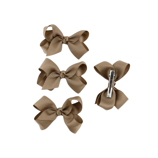 [ELC1299KHAA] SET  GANCHO LAZO  COLOR TIERRA X4