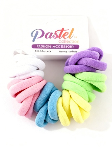 [ETO1223P] COLA LYCRA 3CM COLOR PASTEL X30