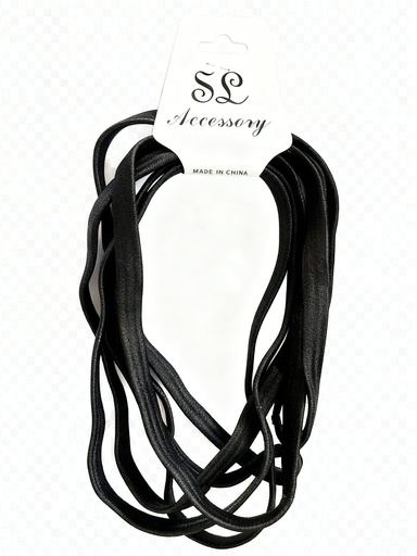 [HWL-8533B] BANDANA LIGAS NEGRAS