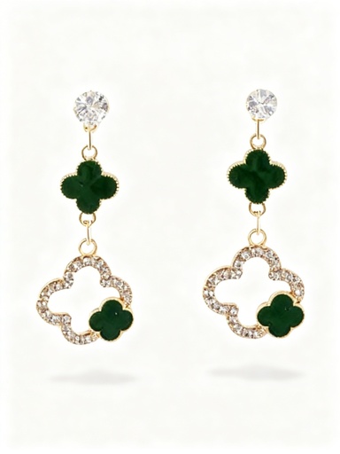 [IER-5914] ZARCILLO TREBOL LARGO COLORES