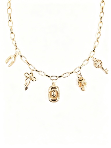 [INE-2189] COLLAR CANDENA DIJE