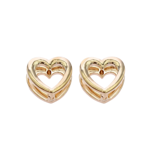 [RER-3302GS] ZARCILLO DOBLE CORAZON