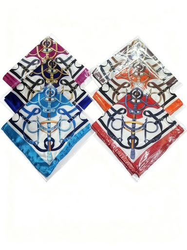 [SCA-320] PAÑOLETA SEDA MANDALA 50X50CM  