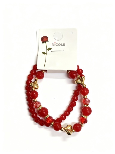 [CB2866] PULSERA CRYSTAL CORAZON 