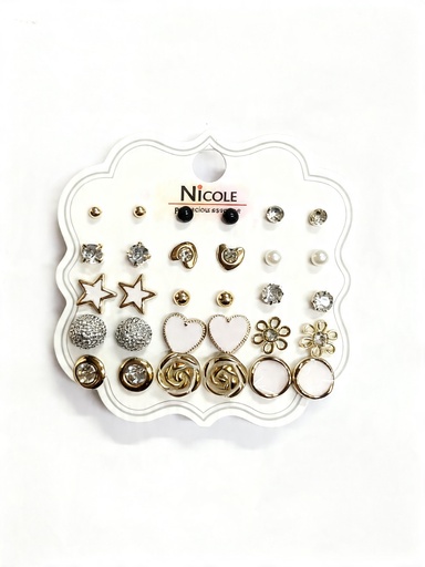 [CR3954] SET TOPITOS CORAZON X15 PARES