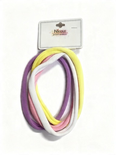 [QA1917P] BANDANA LYCRA 14CM COLOR PASTEL X4