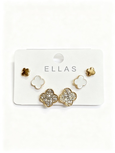 [AER1288A] ZARCILLO TREBOL X3