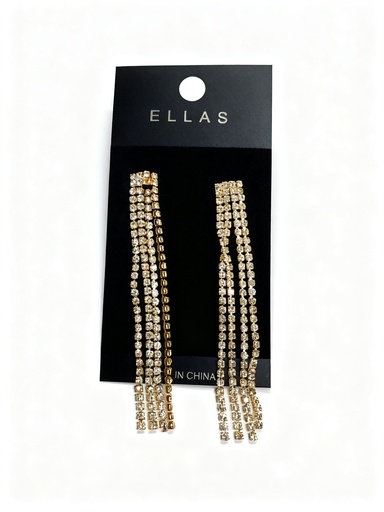 [AER1463D] ZARCILLO STRASS LARGO