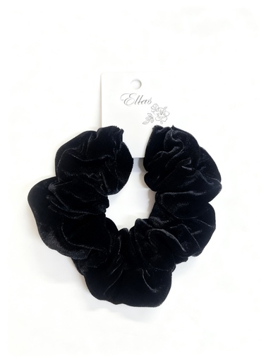 [UTW9533ABK] MOÑERA SCRUNCHIE NEGRA